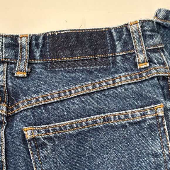 Vtg Bongo high waist dark wash mom jeans, 9R, original slim - Picture 5 of 7